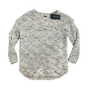 NWT Moon & Madison confetti chunky knit sweater size S